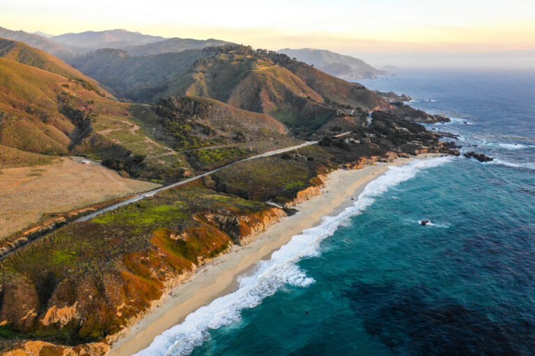 Image of the Pacific Coast in California