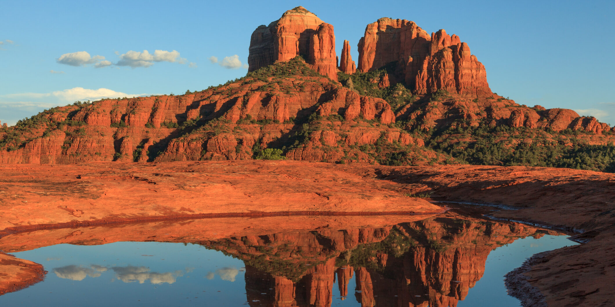 Cathedral rock Reflection